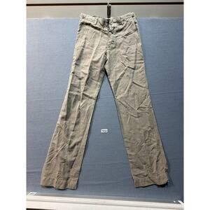 Chinos Pants Men Sz 30x33 Gray Pre-Owned